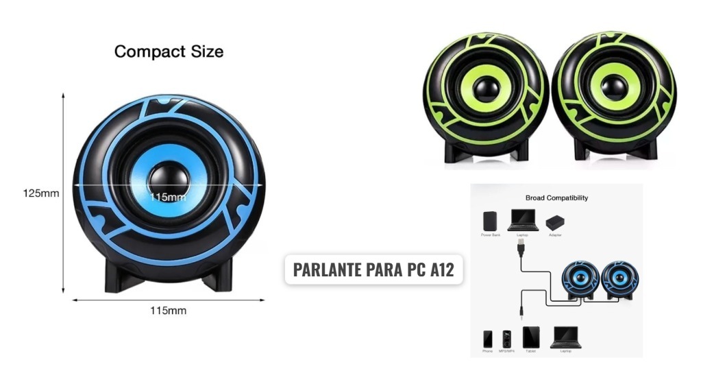 PARLANTE PARA COMPUTADOR A12